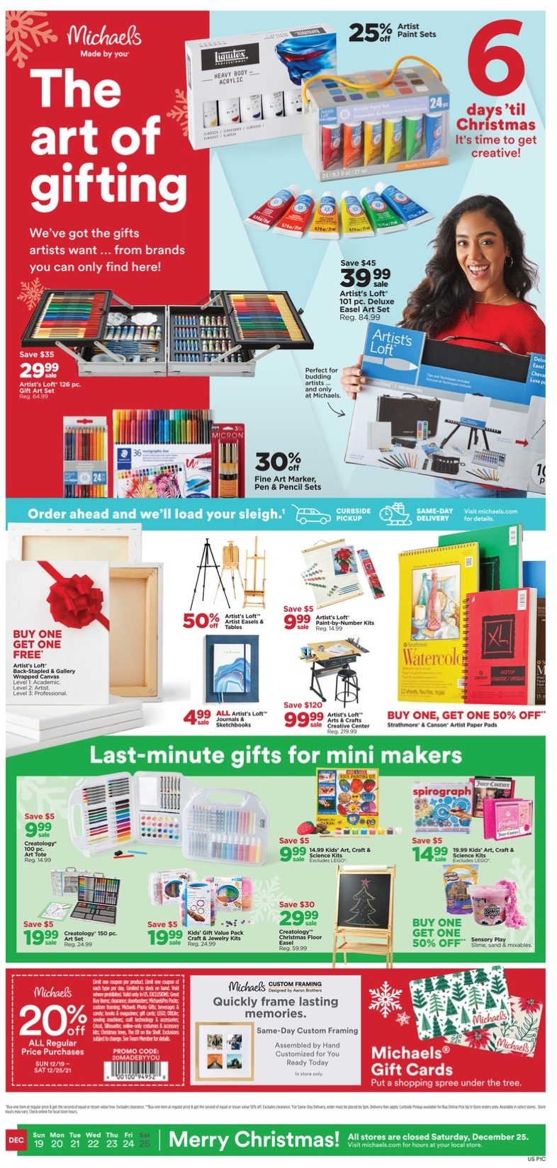 Michaels Weekly Ad Dec 19 25, 2021 WeeklyAds2