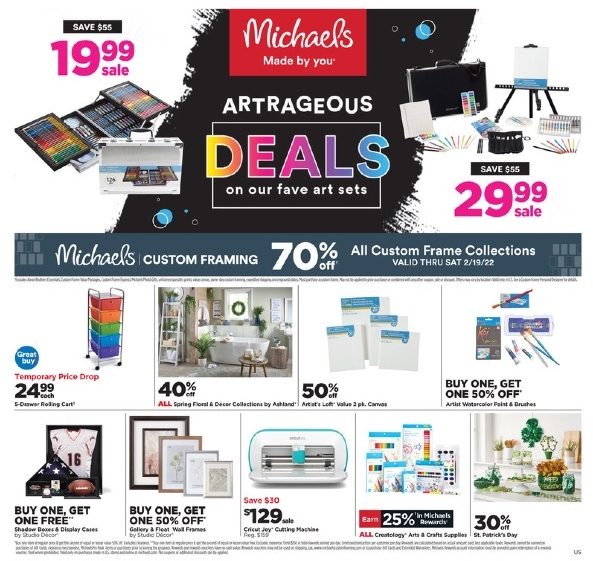 Michaels Weekly Ad Feb 13 - 19, 2022 | WeeklyAds2