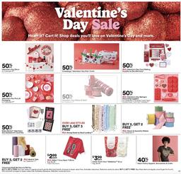Michaels Weekly Ad Valentine's Day 2024