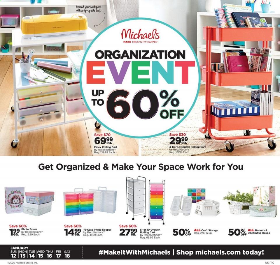 Michaels Weekly Ad Jan 12 18, 2020 WeeklyAds2