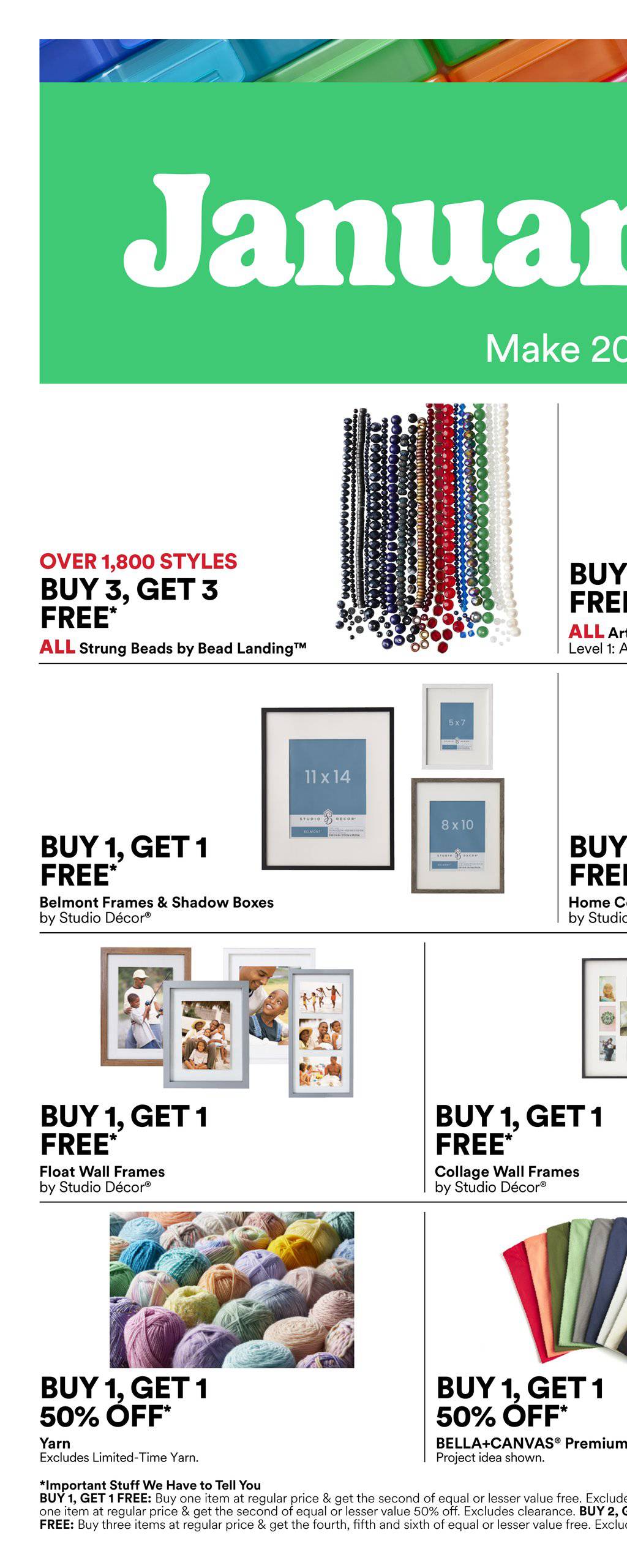 Michaels Weekly Ad January 19 - 25, 2025 | WeeklyAds2