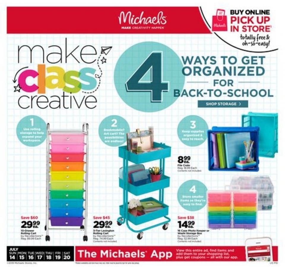 Michaels Weekly Ad Jul 14 - 20, 2019 | WeeklyAds2