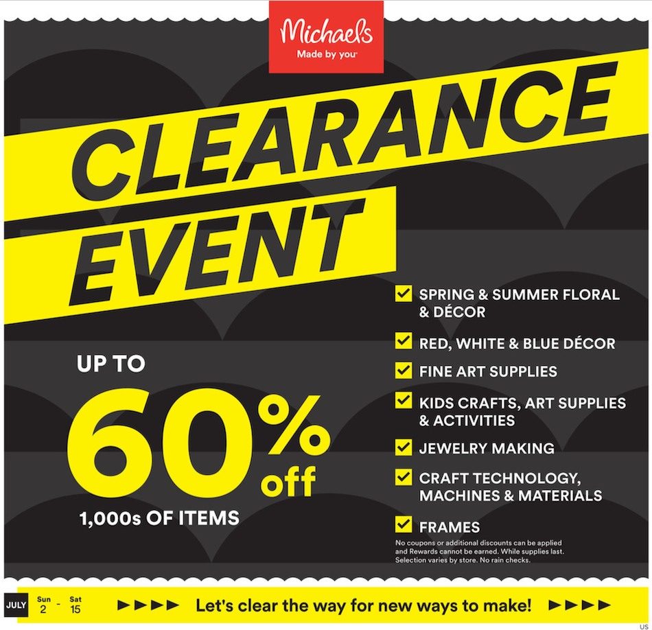 Michaels Weekly Ad Jul 2 - 8, 2023 | WeeklyAds2