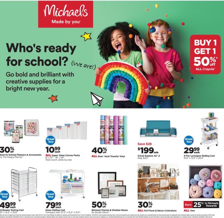Michaels Weekly Ad Jul 25 - 31, 2021 | WeeklyAds2