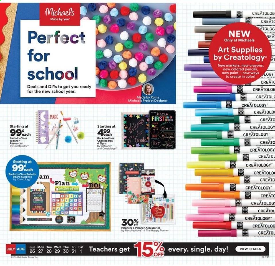 Michaels Weekly Ad Jul 26 - Aug 1, 2020 | WeeklyAds2