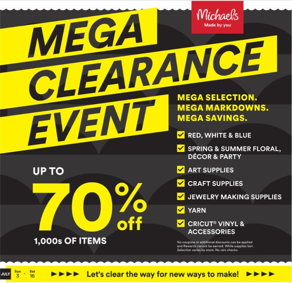 Michaels Weekly Ad Jul 3 - 9, 2022 | WeeklyAds2