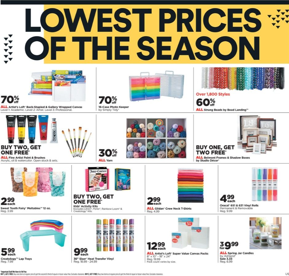 Michaels Weekly Ad Sale Mar 19 25, 2023 WeeklyAds2