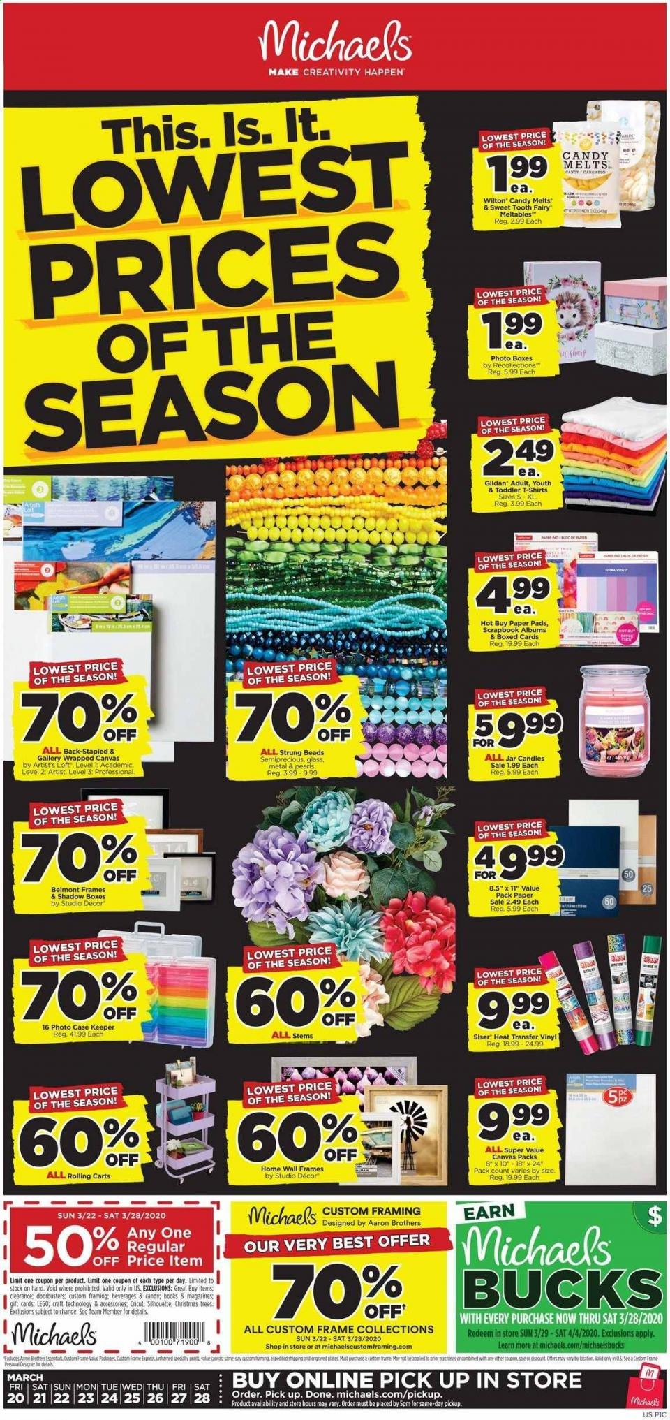 Michaels Weekly Ad Mar 20 - 28, 2020 | WeeklyAds2