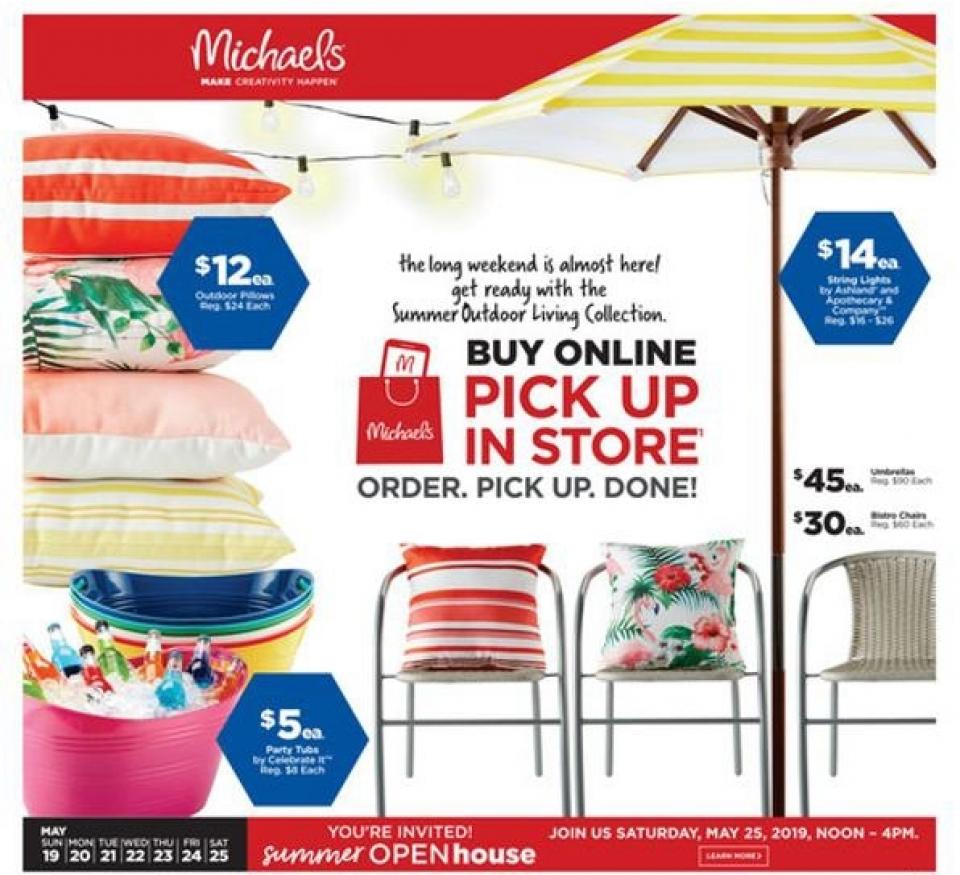 Michaels Weekly Ad May 19 - 25, 2019 | WeeklyAds2