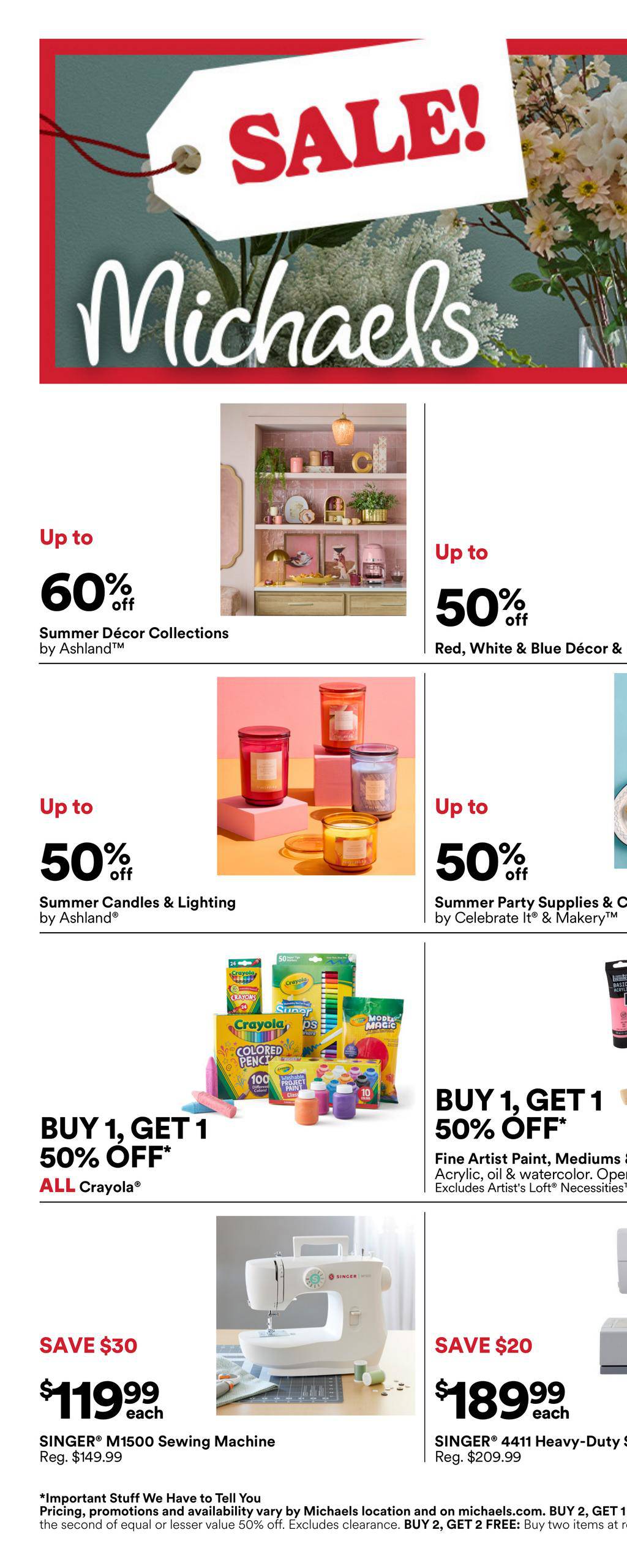 Michaels Weekly Ad May 31 - June 6, 2026 | WeeklyAds2