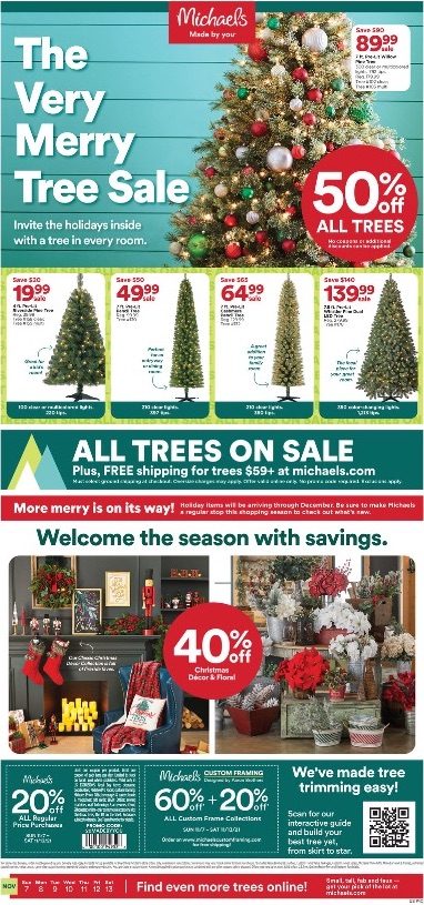 Michaels Weekly Ad Nov 7 - 13, 2021 | WeeklyAds2