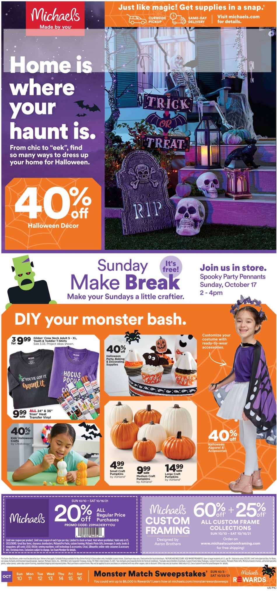 Michaels Weekly Ad Oct 10 - 16, 2021 | WeeklyAds2