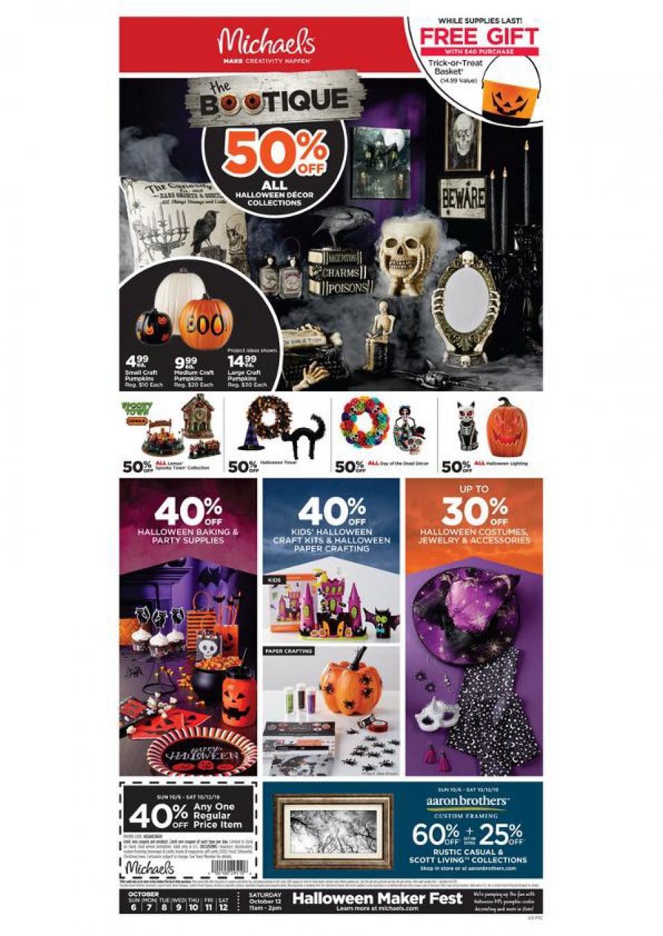 Michaels Weekly Ad Oct 6 - 12, 2019 | WeeklyAds2