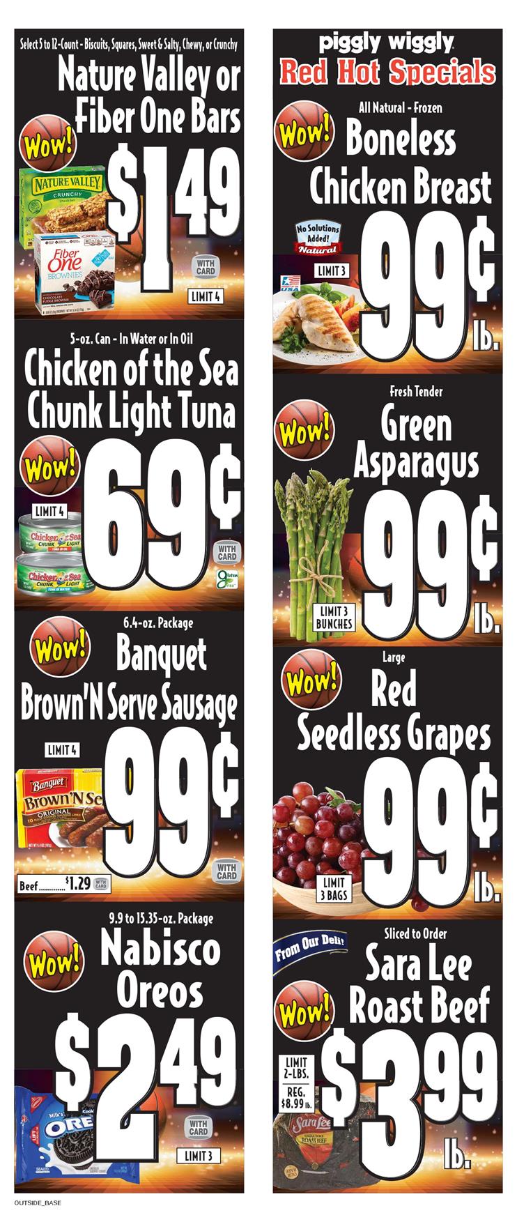 Piggly Wiggly Ad Mar 18 - 24, 2020 page 1