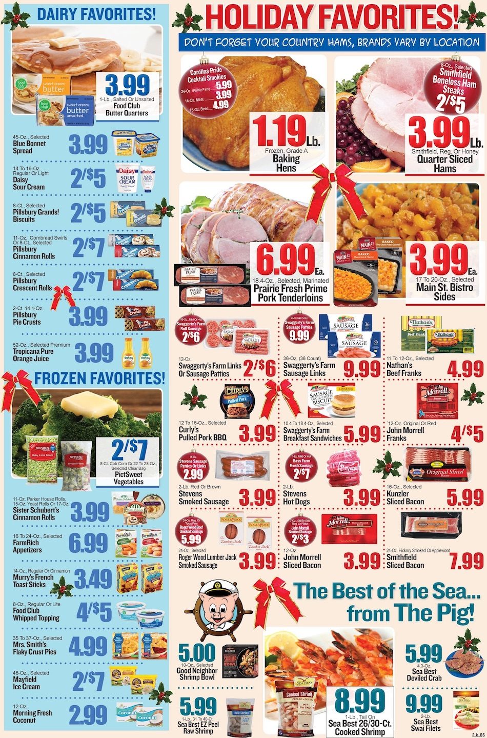 Piggly Wiggly Weekly Ad Holiday Dec 14 24, 2022 WeeklyAds2