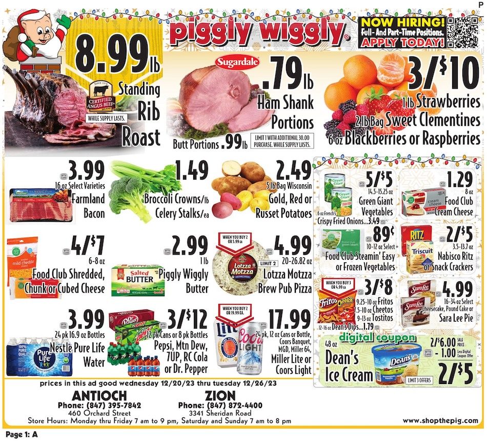 Piggly Wiggly Weekly Ad Dec 20 26, 2023 WeeklyAds2