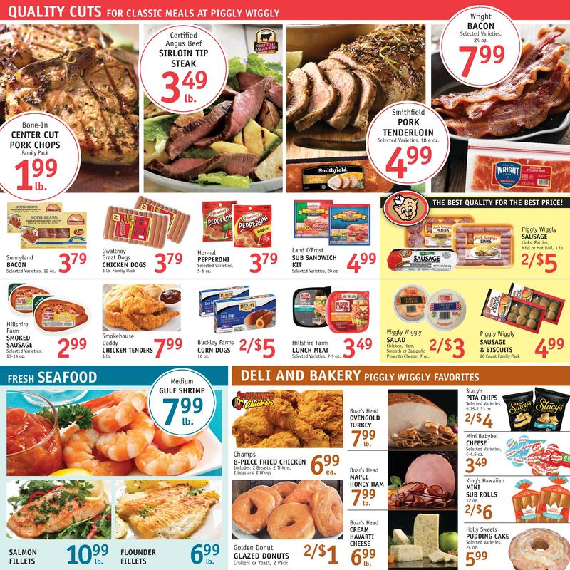 Piggly Wiggly Weekly Ad Jul 17 - 23, 2019 - WeeklyAds2