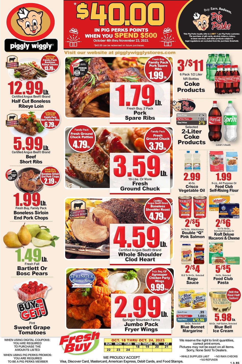 Piggly Wiggly Weekly Ad Oct 18 24, 2023 WeeklyAds2