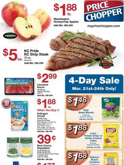 Price Chopper Ad Mar 21–24, 2019