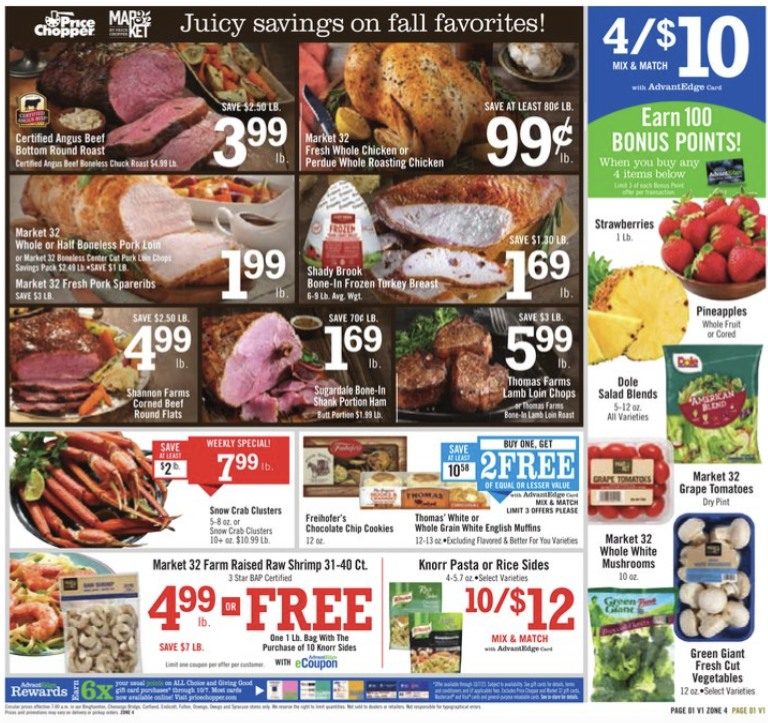 Price Chopper Weekly Ad Oct 1 - 7, 2023 page 1