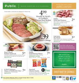 Publix Ad Preview 3/11 2015