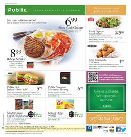 Publix Ad Preview Jul 30 - Aug 5 2015