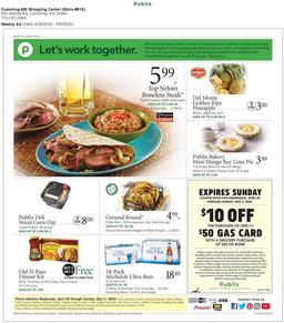 Publix Weekly Ad Apr 29 - May 5, 2020