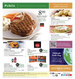 Publix Weekly Ad April 17 - 18 2017