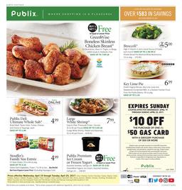 Publix Weekly Ad April 19 - 25 2017