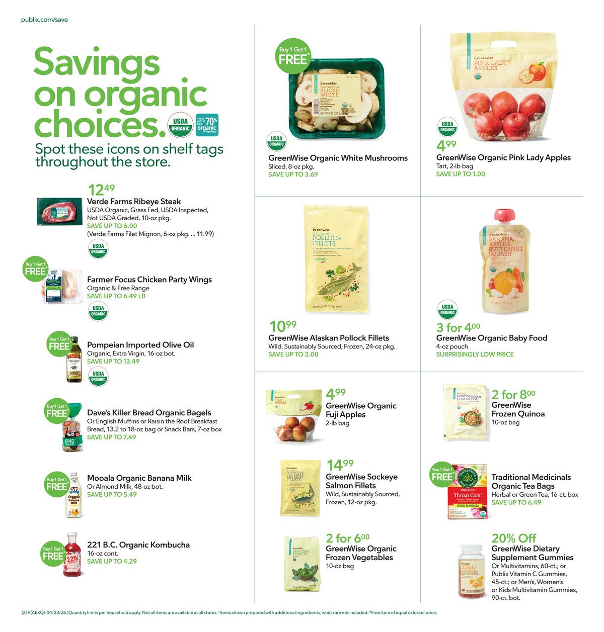 Publix Weekly Ad April 21 - 28, 2026 | WeeklyAds2