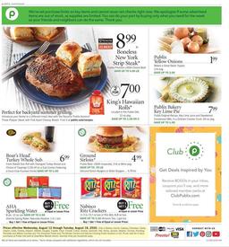 Publix Weekly Ad Aug 12–18, 2020