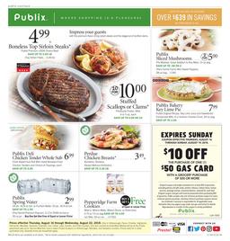 Publix Weekly Ad Aug 15–21, 2018