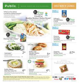 Publix Weekly Ad Aug 2–8, 2018