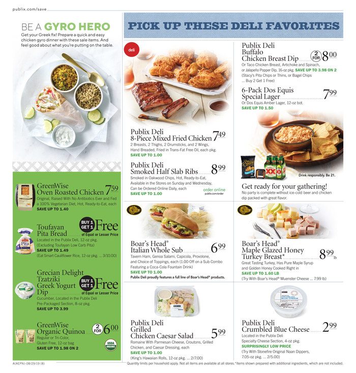 Publix Weekly Ad page 8