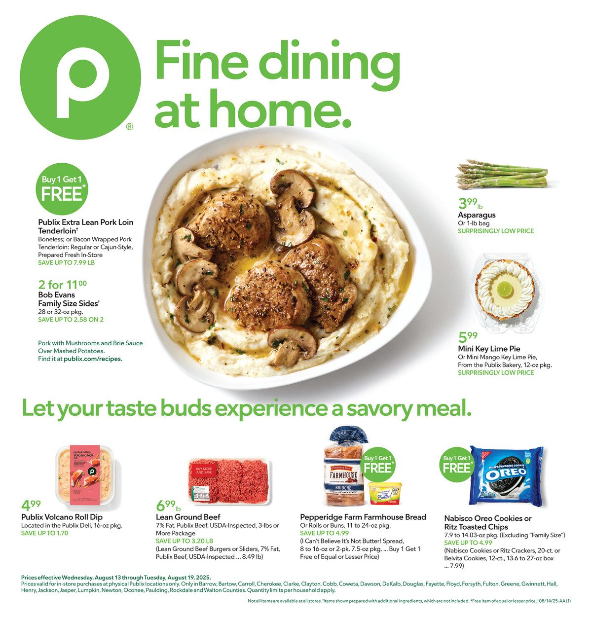 Publix Weekly Ad August 12 - 19, 2025 | WeeklyAds2