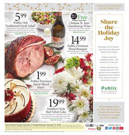 Publix Weekly Ad Dec 13–19, 2018