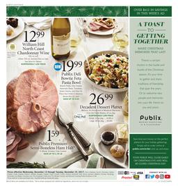 Publix Weekly Ad December 13 - 19, 2017