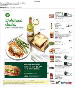 Publix Weekly Ad Feb 19 - 25, 2020