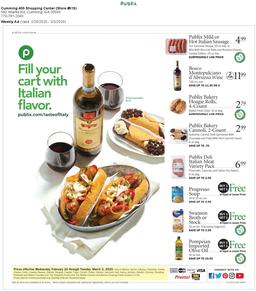 Publix Weekly Ad Feb 26 - Mar 3, 2020