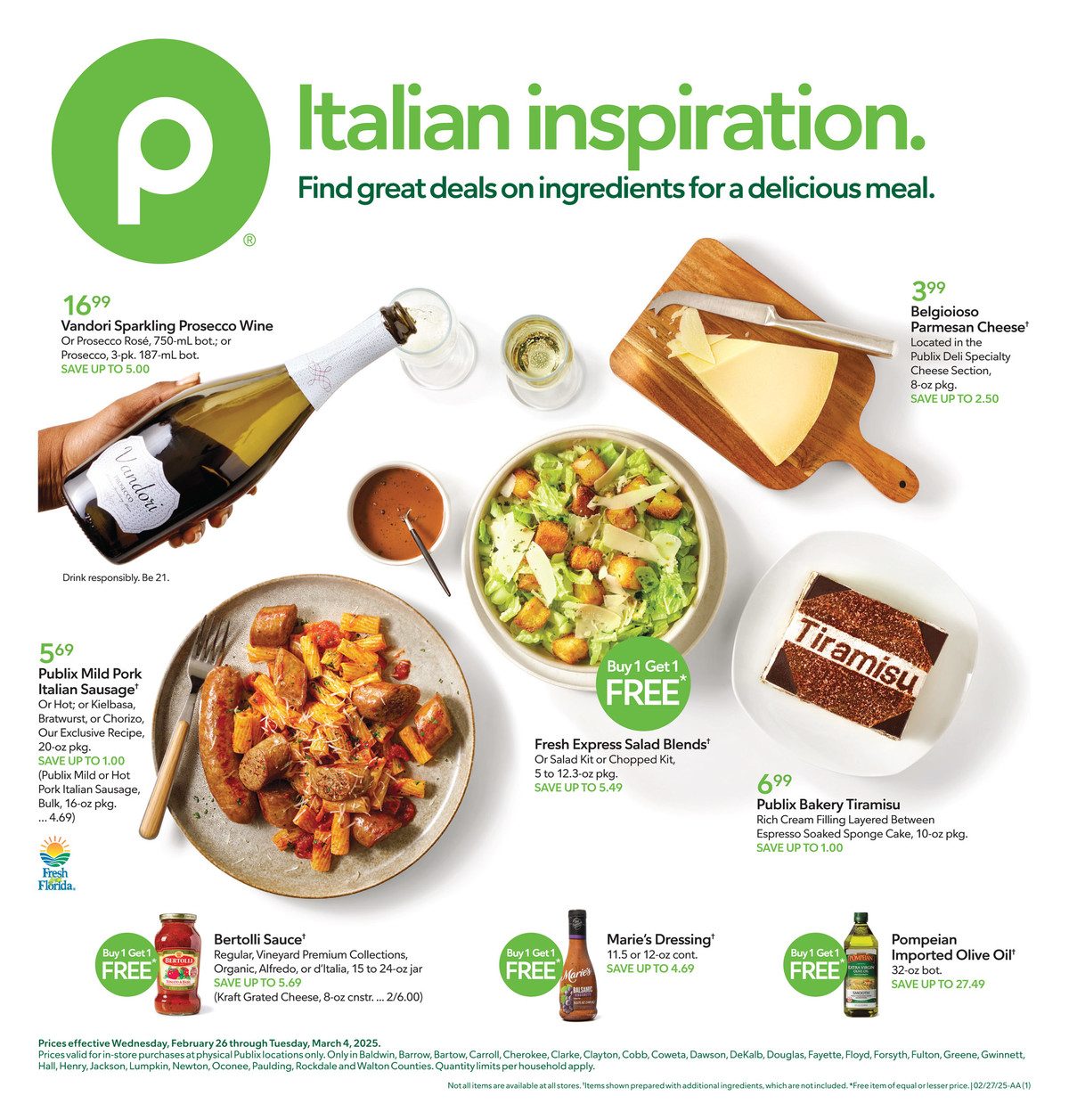 Publix Weekly Ad February 25 - March 4, 2025 | WeeklyAds2