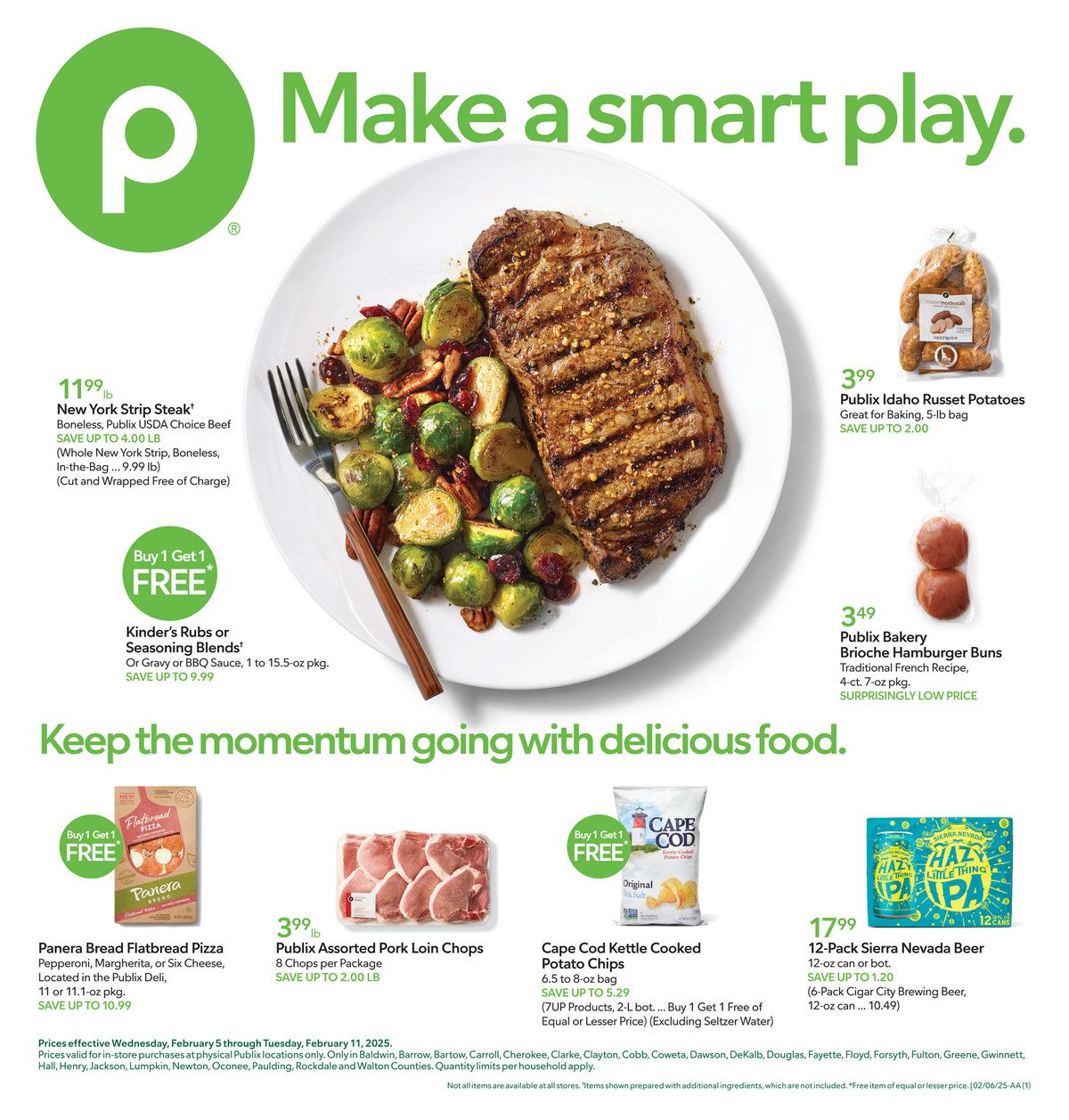 Publix Weekly Ad February 4 - 11, 2025 | WeeklyAds2