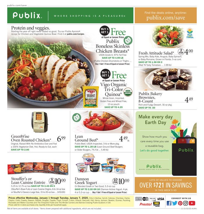 Publix Weekly Ad Jan 1 7, 2020 WeeklyAds2