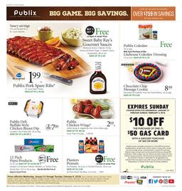Publix Weekly Ad Jan 31 - Feb 6, 2018