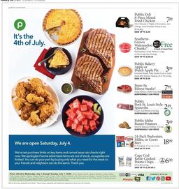 Publix Weekly Ad Jul 1 - 7, 2020