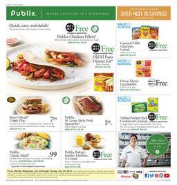 Publix Weekly Ad Jul 24–30, 2019