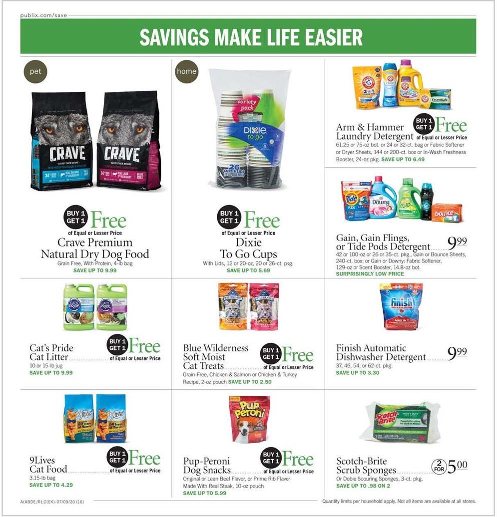 Publix Weekly Ad page 16