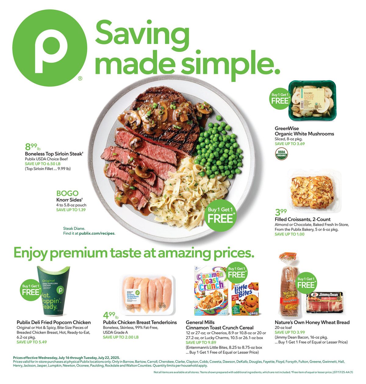 Publix Weekly Ad July 15 - 22, 2025 | WeeklyAds2