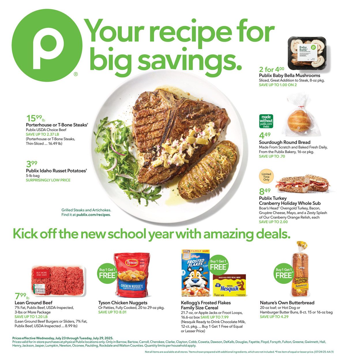 Publix Weekly Ad July 22 - 29, 2025 | WeeklyAds2