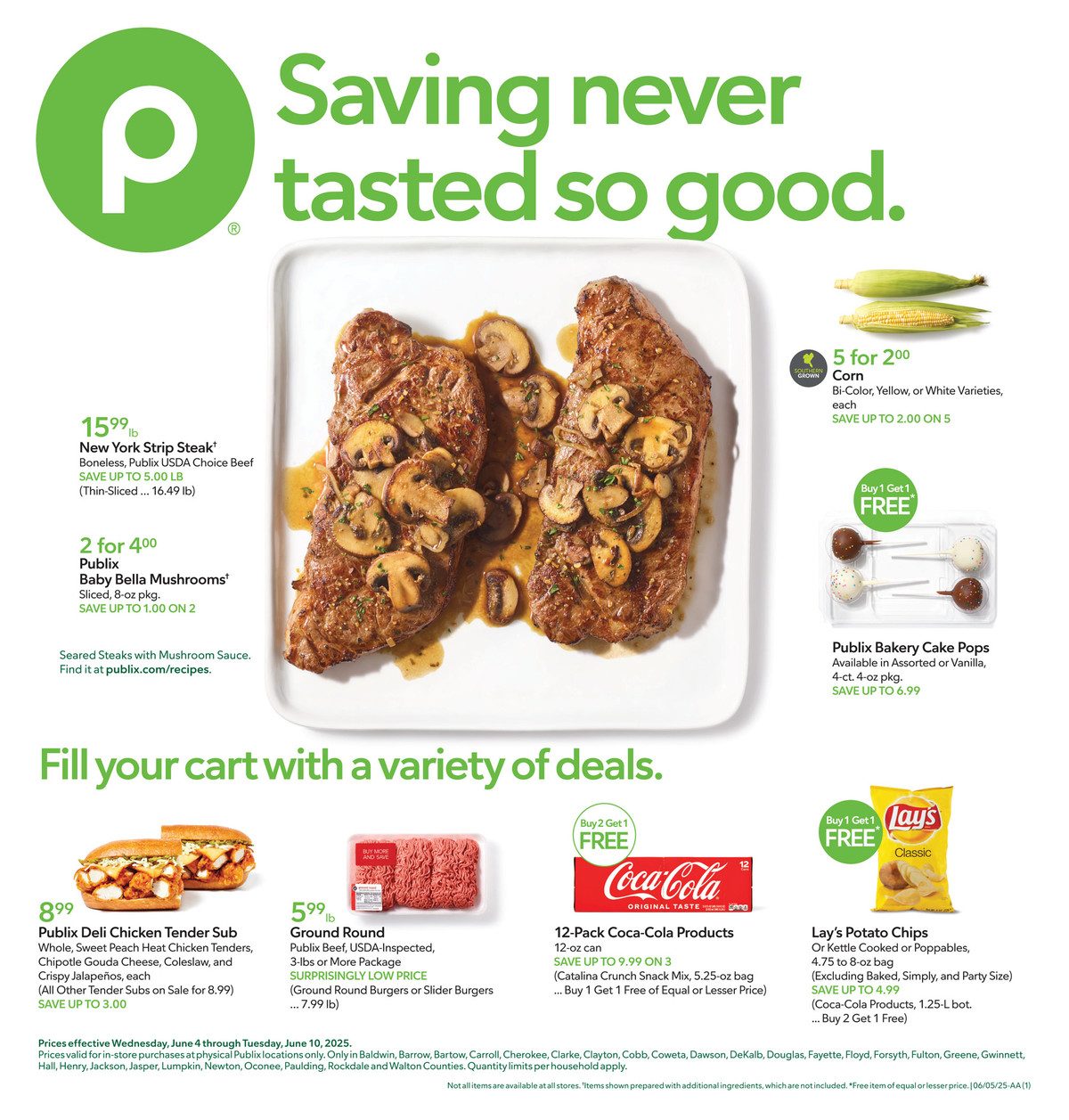 Publix Weekly Ad June 3 - 10, 2025 | WeeklyAds2