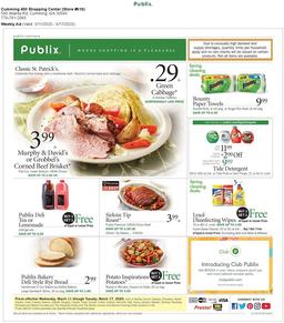 Publix Weekly Ad Mar 11 - 17, 2020